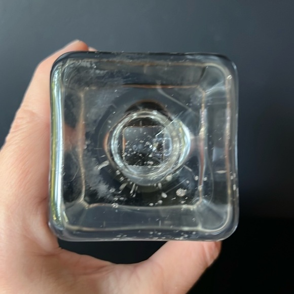 Small Iittala Arkipelago Candle Holder Vintage MCM  Clear Glass Pillar - Picture 5 of 9